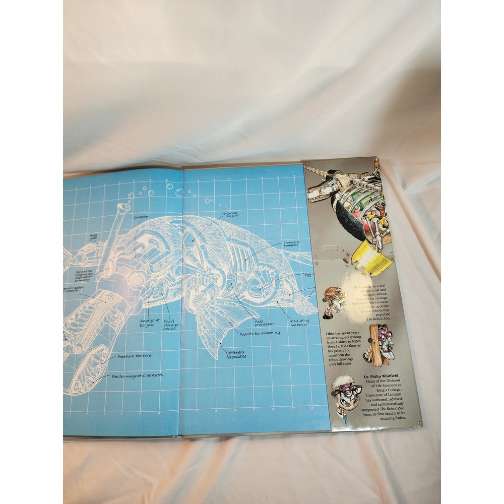 The Robot Zoo A Mechanical Guide to the Way Animals Work Hardcover John Kelly - Picture 6 of 6